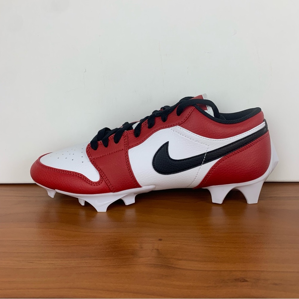 Nike Air Jordan 1 Low TD “Chicago” Football Cleats - Picture 9 of 12